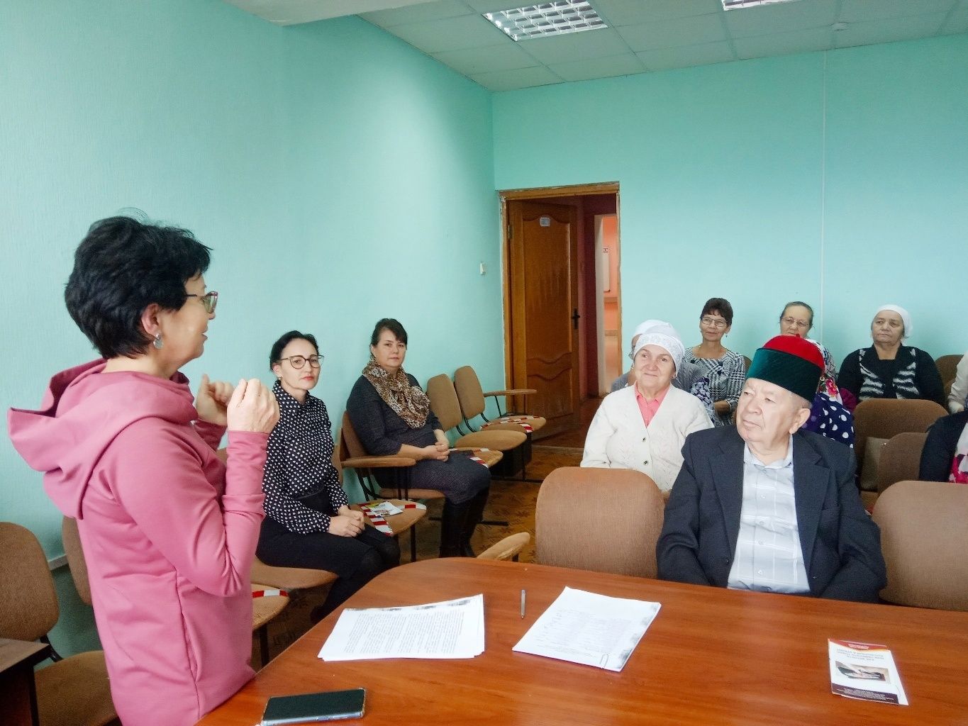 «Актив озын гомер» клубы өлкәннәргә дәрес уздырды