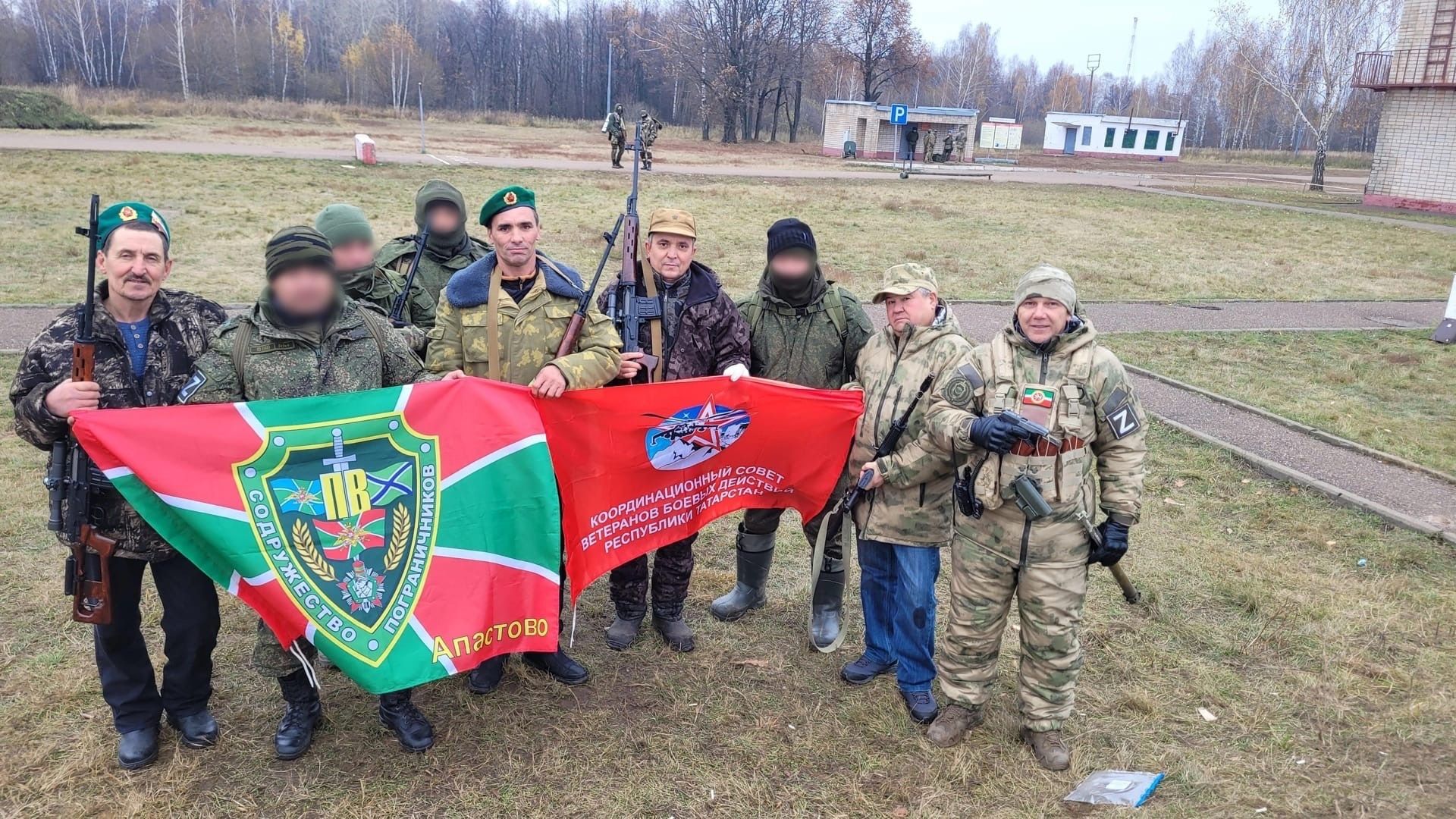 Ветераны боевых действий Апастовского района встретились с мобилизованными ребятами