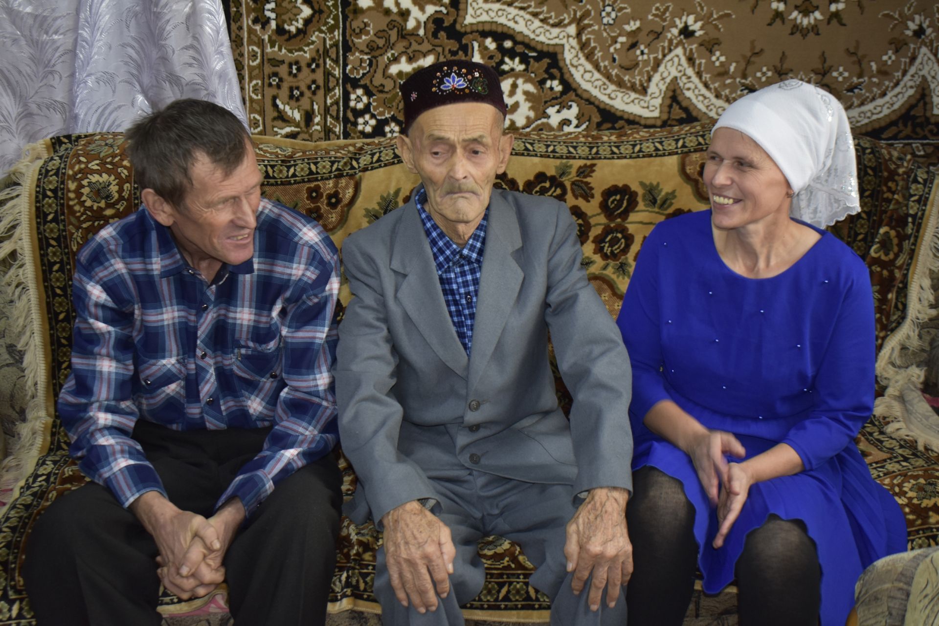 Рифкат бабай Хикматов Багишево отметил 90-летие