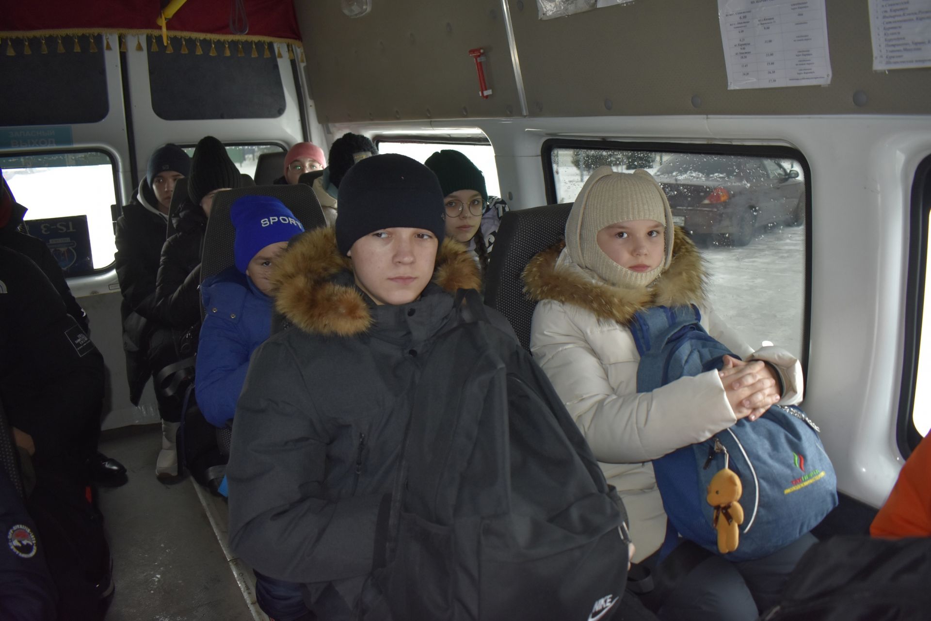 Апаста мобилизацияләнгән әтиләрнең балалары Мәскәү шәһәренә сәяхәткә китте