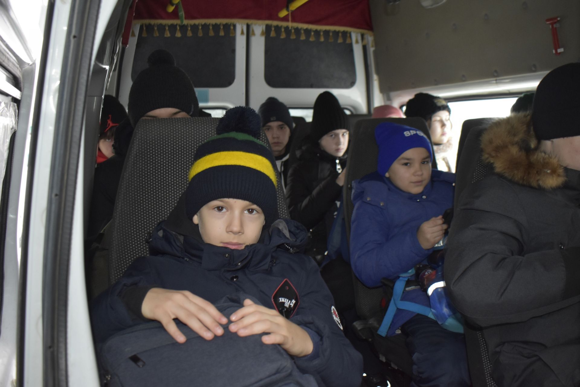 Апаста мобилизацияләнгән әтиләрнең балалары Мәскәү шәһәренә сәяхәткә китте