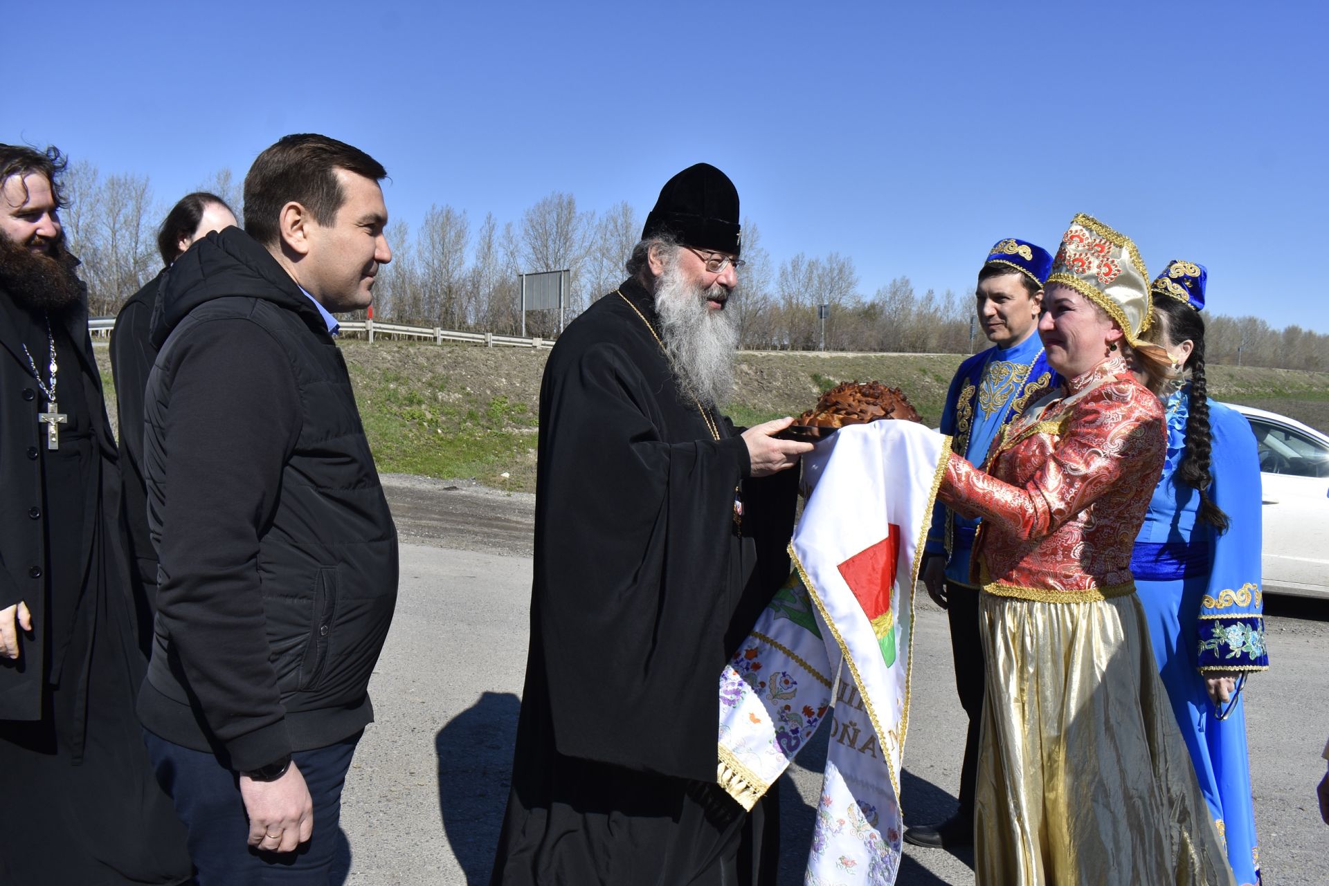 В Апастовском районе побывал митрополит Казанский и Татарстанский Кирилл