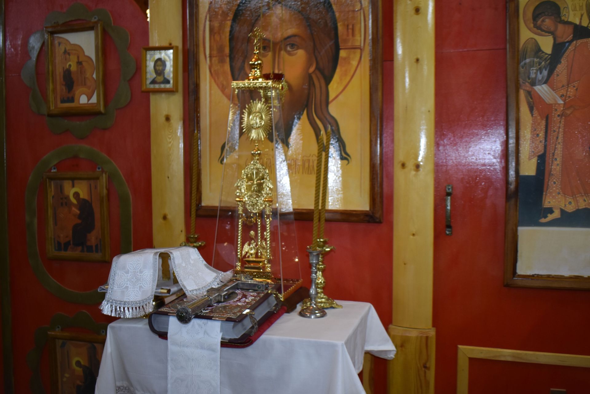 Секретарь Татарстанской митрополии иеромонах Кирилл (Корытко) посетил Апастовский район