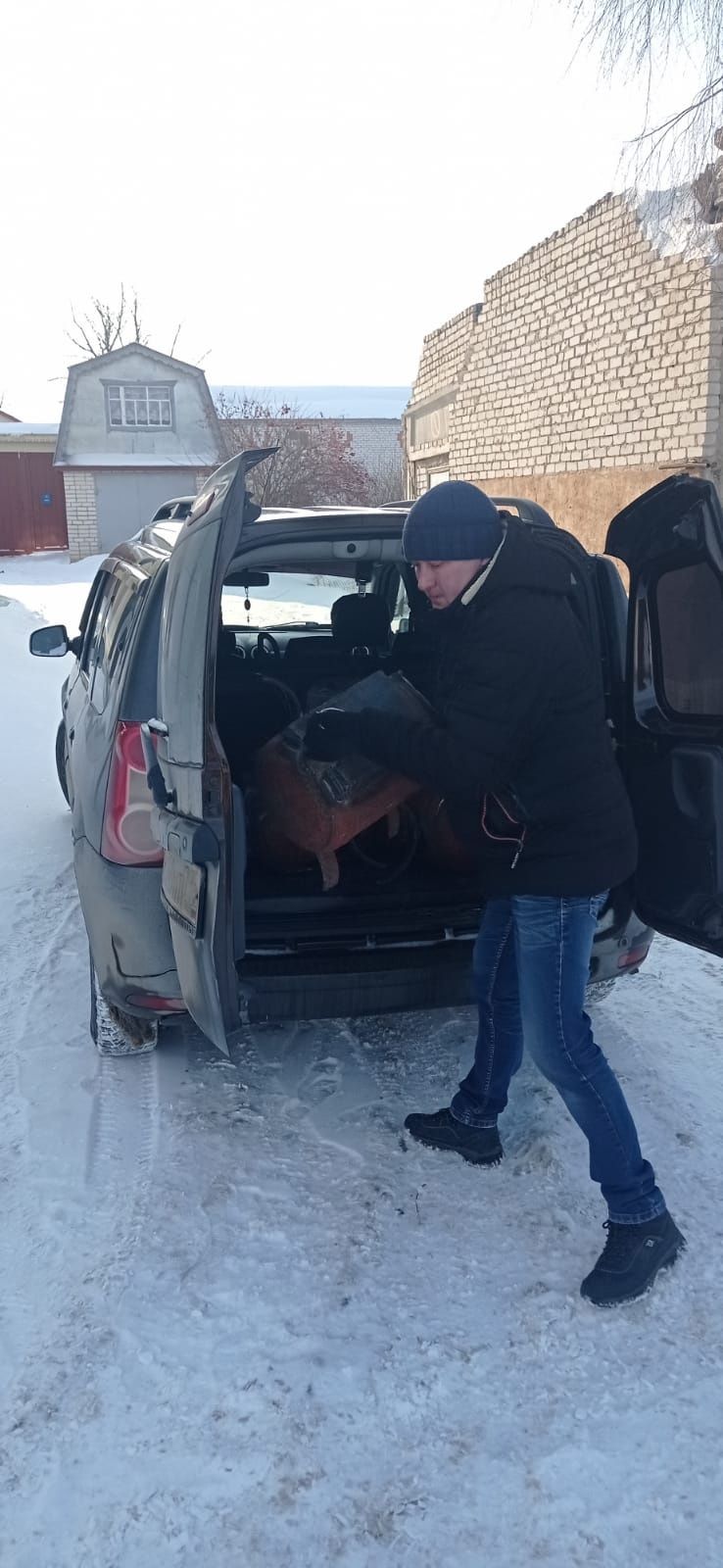 Апас егетләре махсус хәрби операциядә катнашучылар өчен 4 “буржуйка” ясап тапшырды