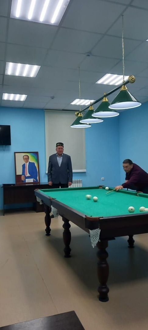 Олы Бакырчы авылында бильярд ярышлары узды