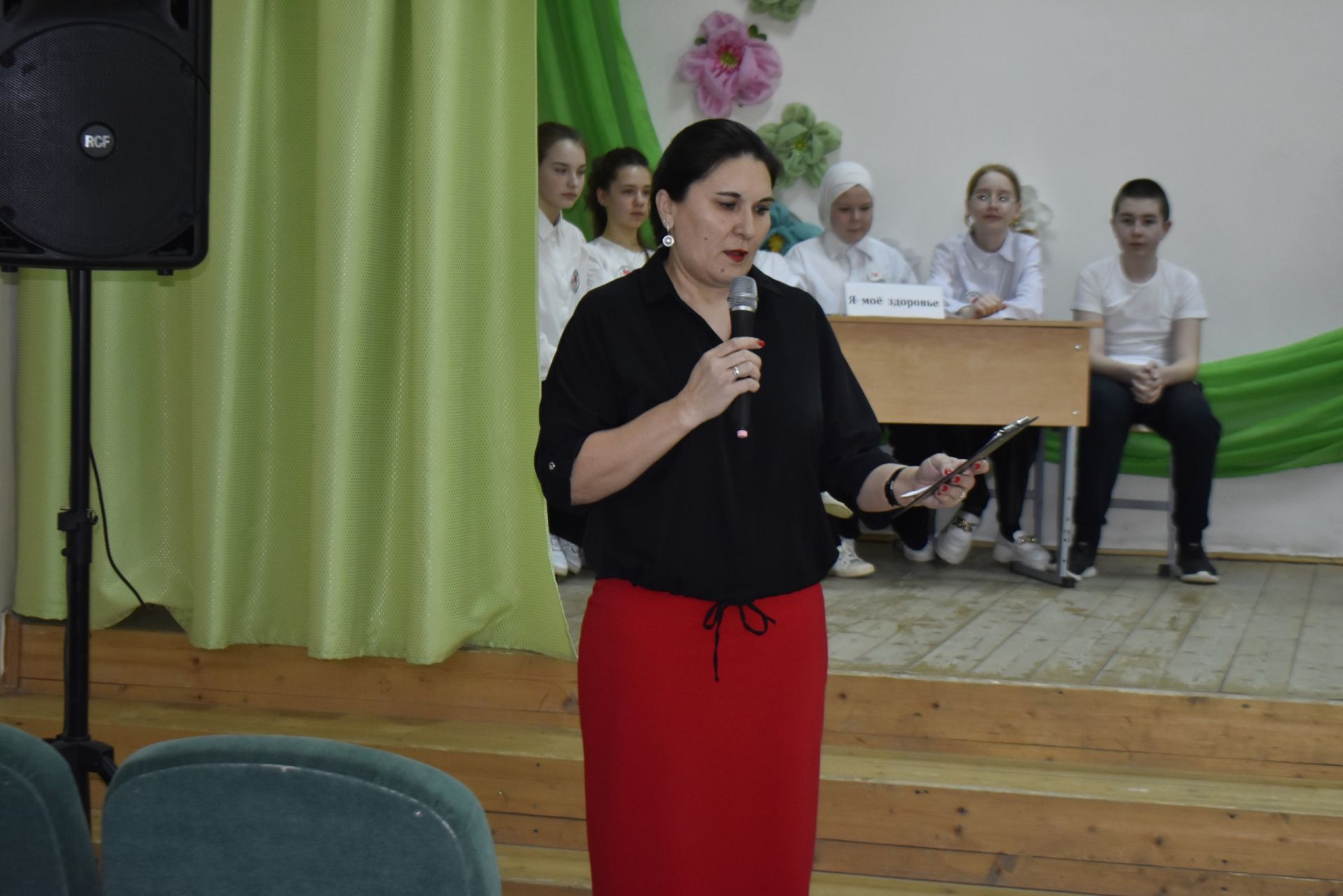 Апас урта мәктәбендә “Сәламәт тәндә – сәламәт акыл” дип исемләнгән чара узды
