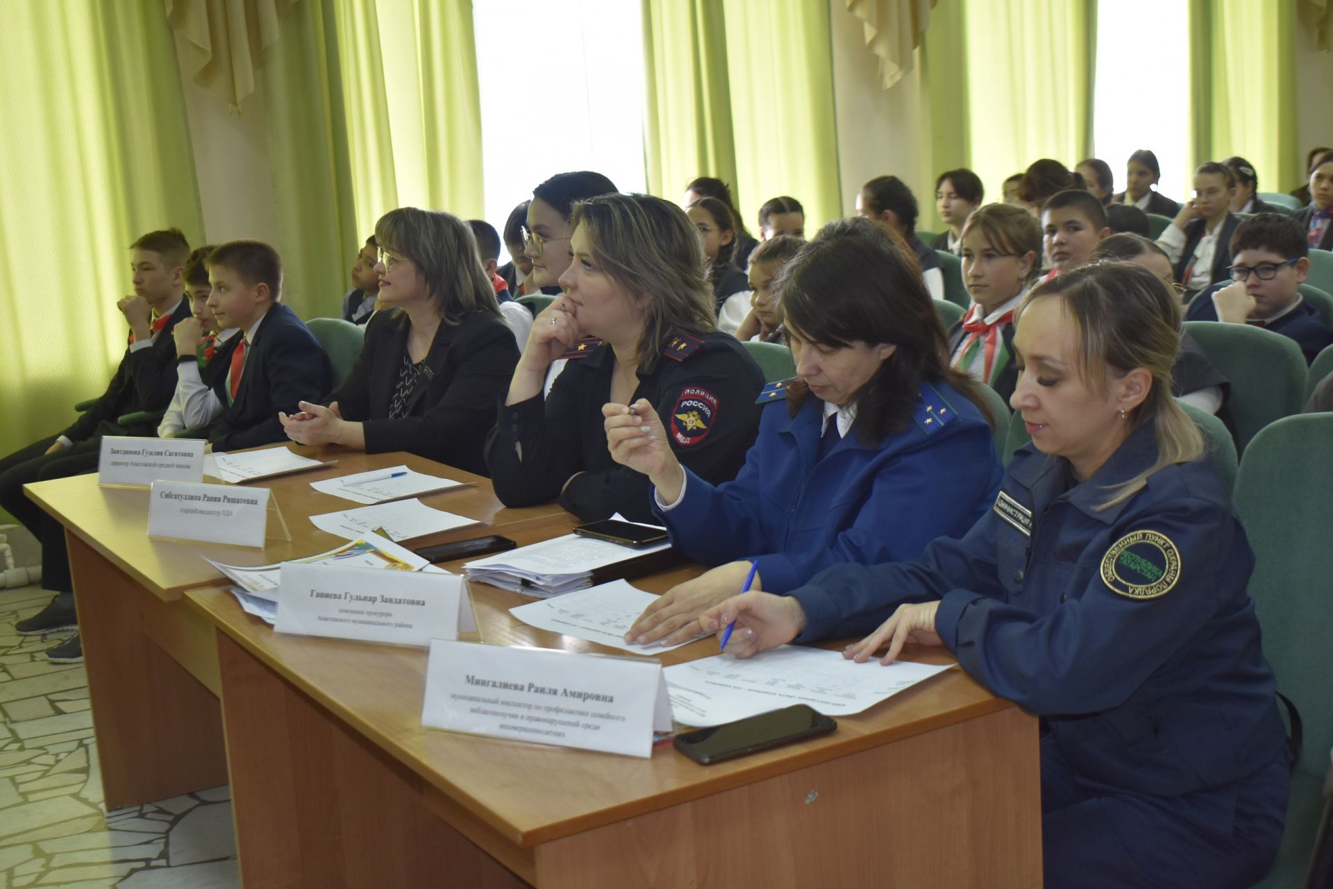 Апас урта мәктәбендә “Сәламәт тәндә – сәламәт акыл” дип исемләнгән чара узды