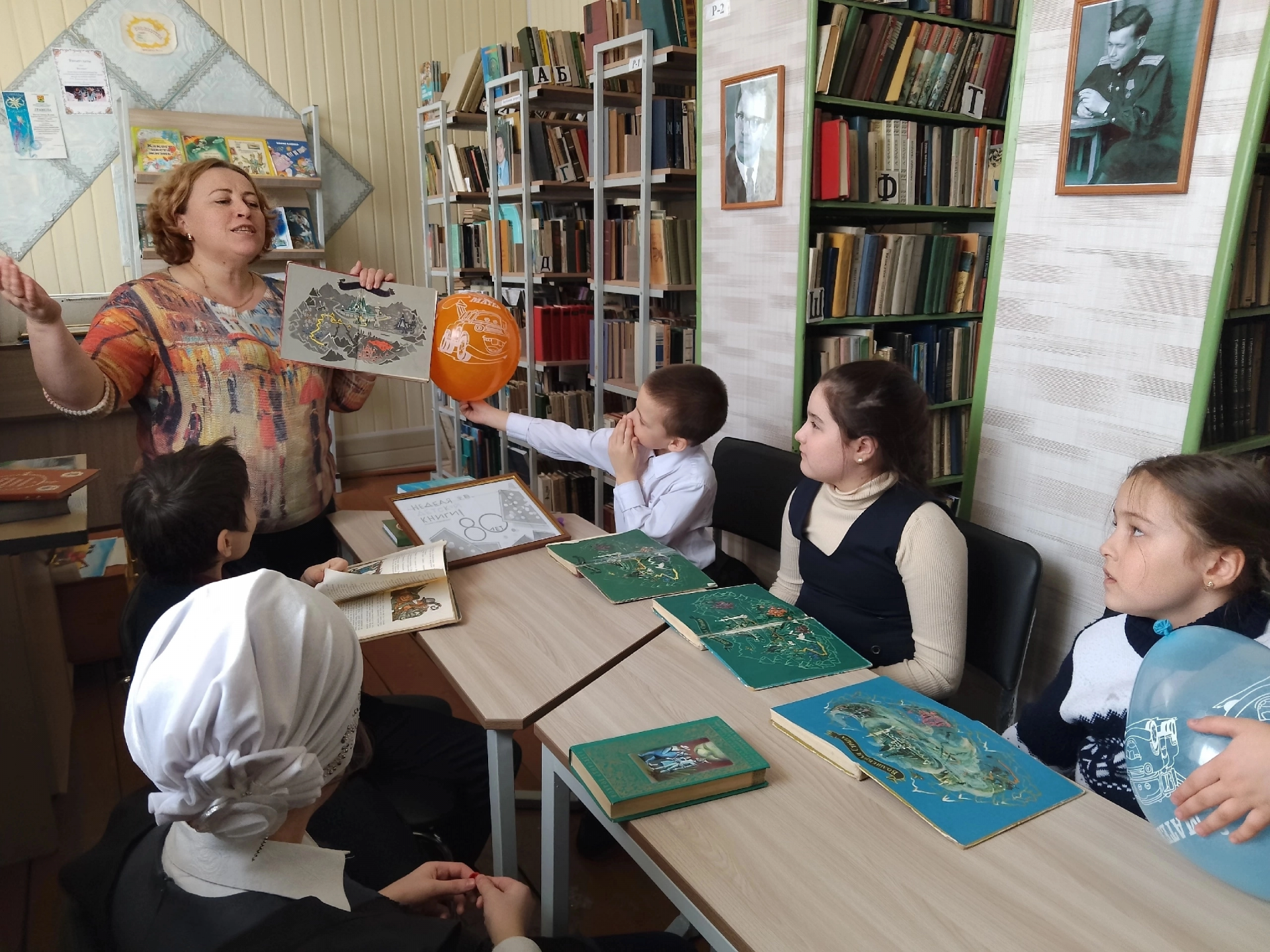 Карамасарда «Балалар китабы атналыгы» бара