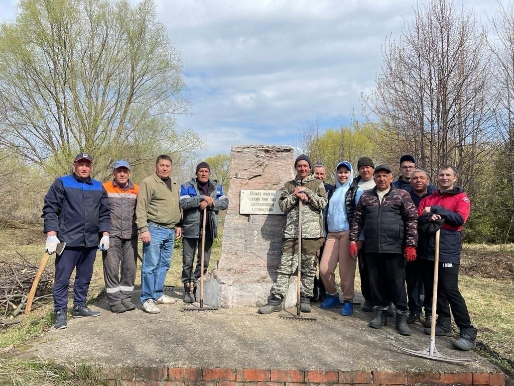 Апас районы Бөтенроссия шимбә өмәсенә кушылды