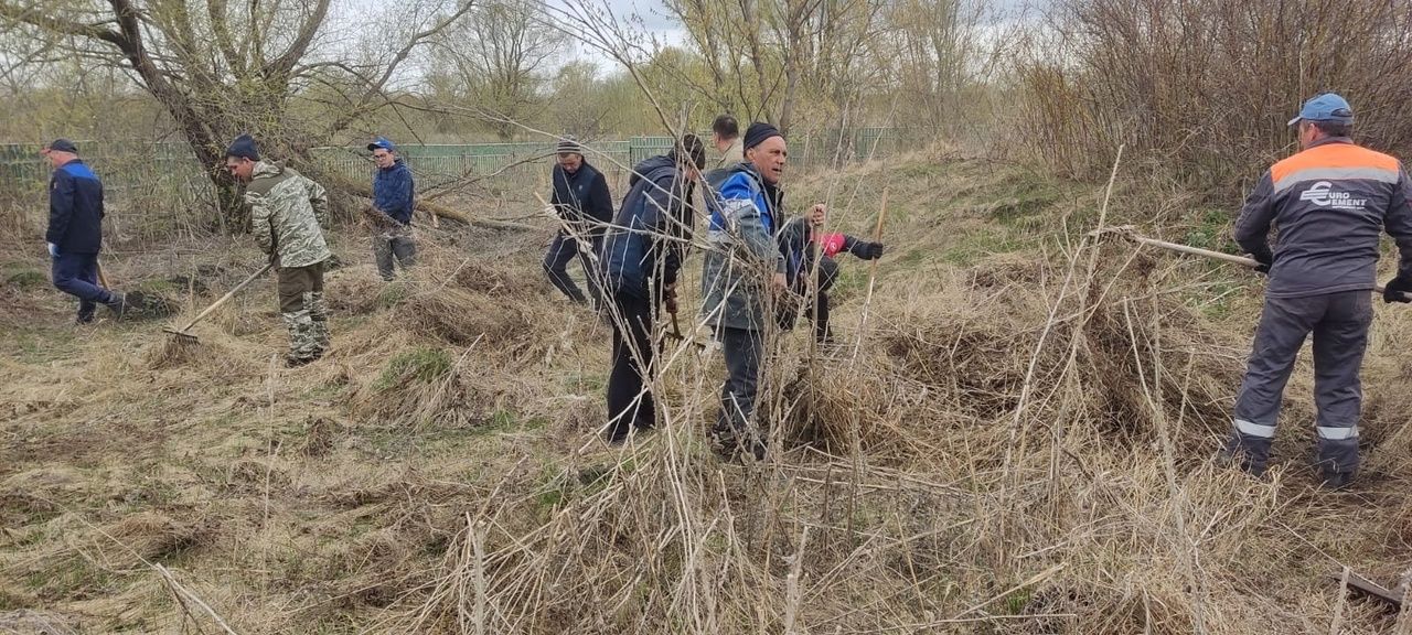 Апас районы Бөтенроссия шимбә өмәсенә кушылды