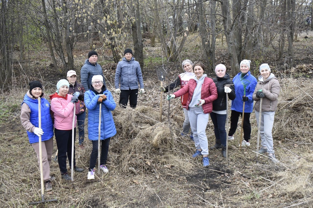 Апас районы Бөтенроссия шимбә өмәсенә кушылды