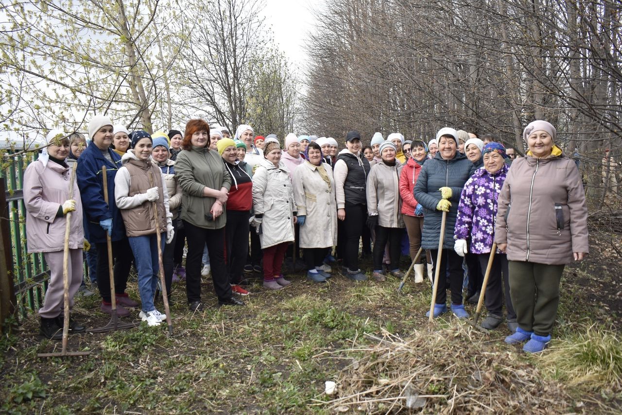 Апас районы Бөтенроссия шимбә өмәсенә кушылды