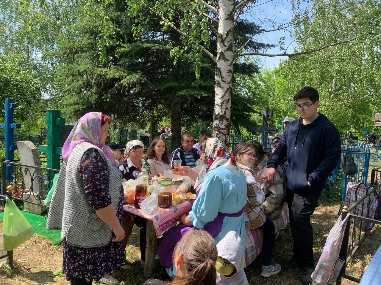 1 июня в селе Табар-Черки жители отметили обрядовый чувашский праздник «Симек»