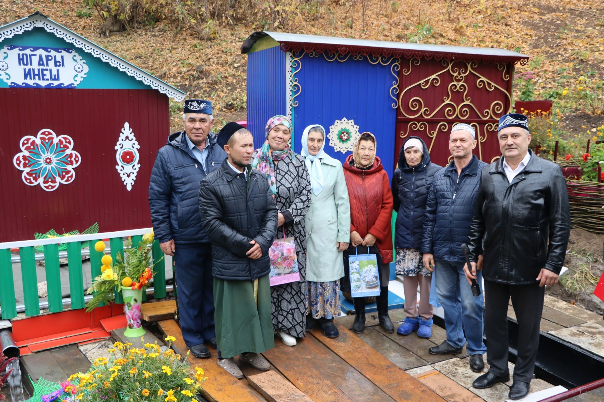 Карамасар авылында төзекләндерүдән соң “Югары Инеш” чишмәсе ачылды