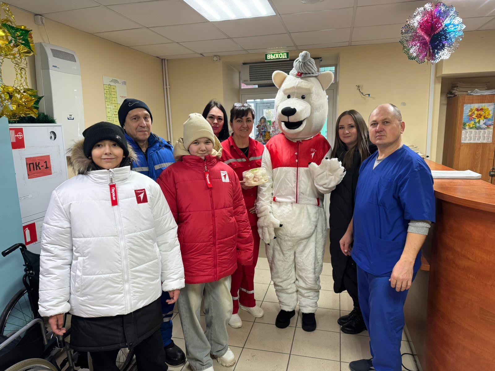 В Апастово царит новогоднее настроение