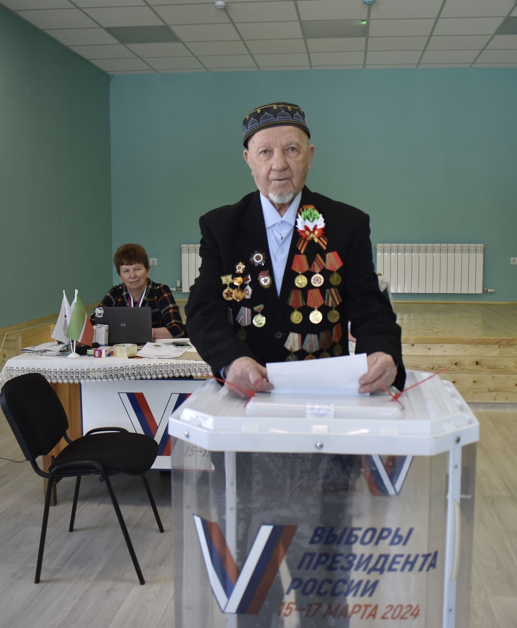 Апас районы буенча 97,56 процент халык сайлауга килгән