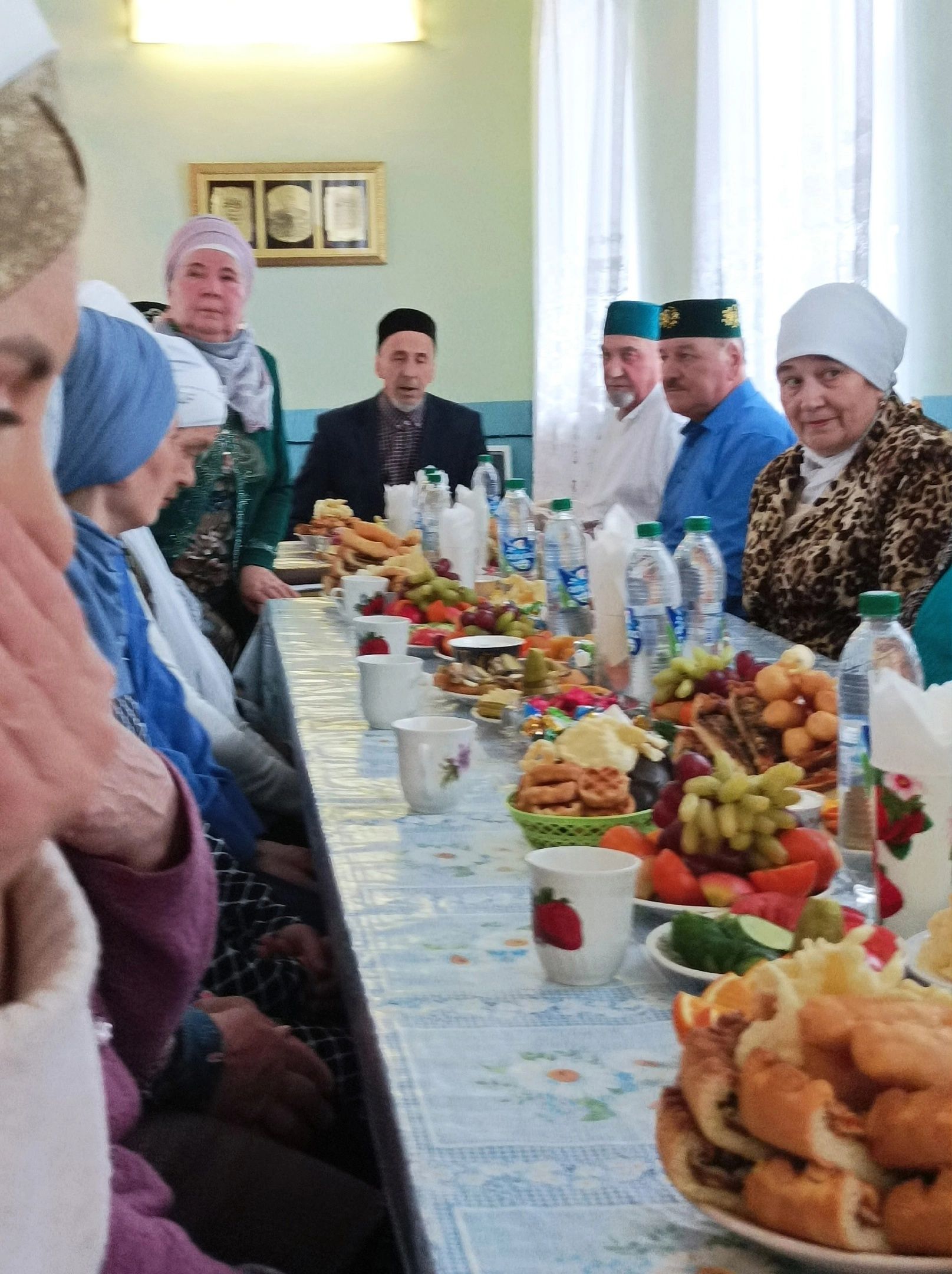 Карабай авылында халык ярдәме белән ифтар мәҗлесе узган