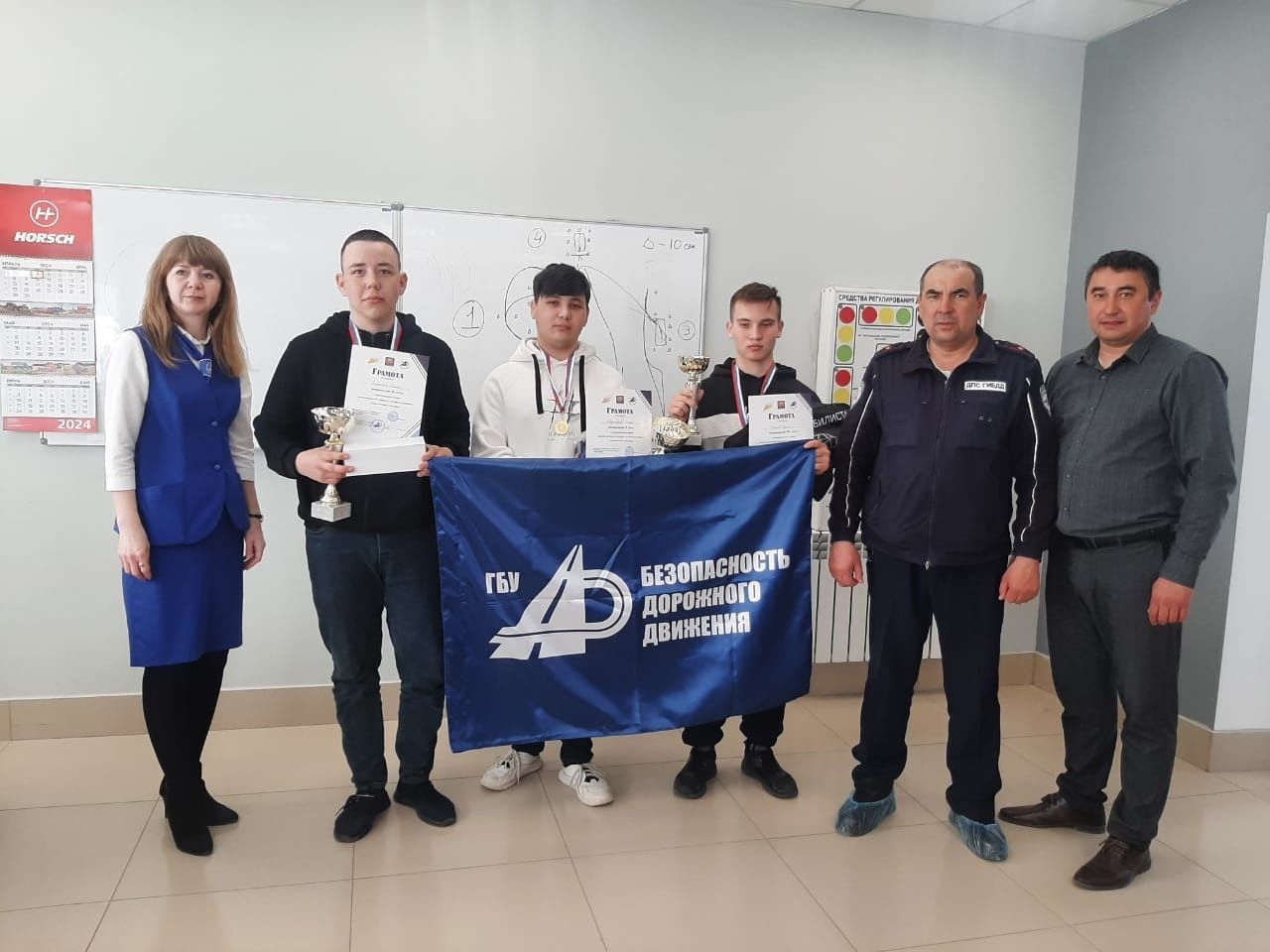В Апастовском аграрном колледже  прошел районный конкурс по автомногоборью