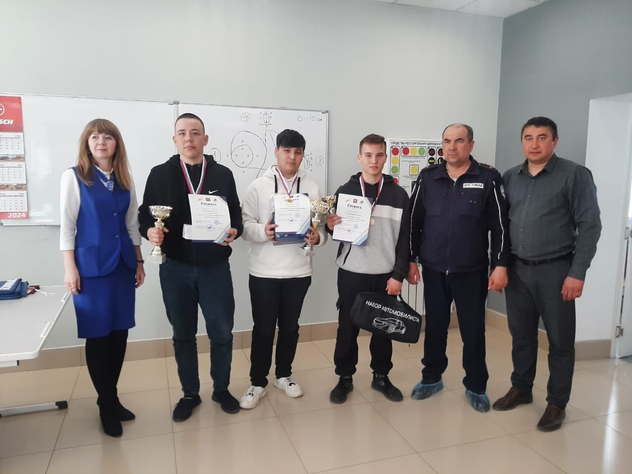 В Апастовском аграрном колледже  прошел районный конкурс по автомногоборью
