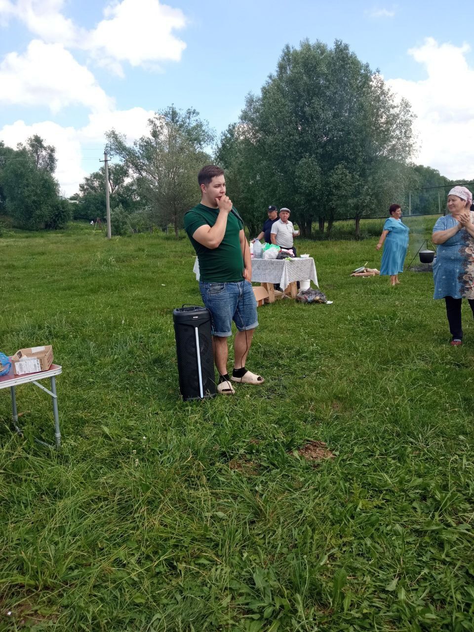 Олы Бакырчы авылында Сабантуй узган.