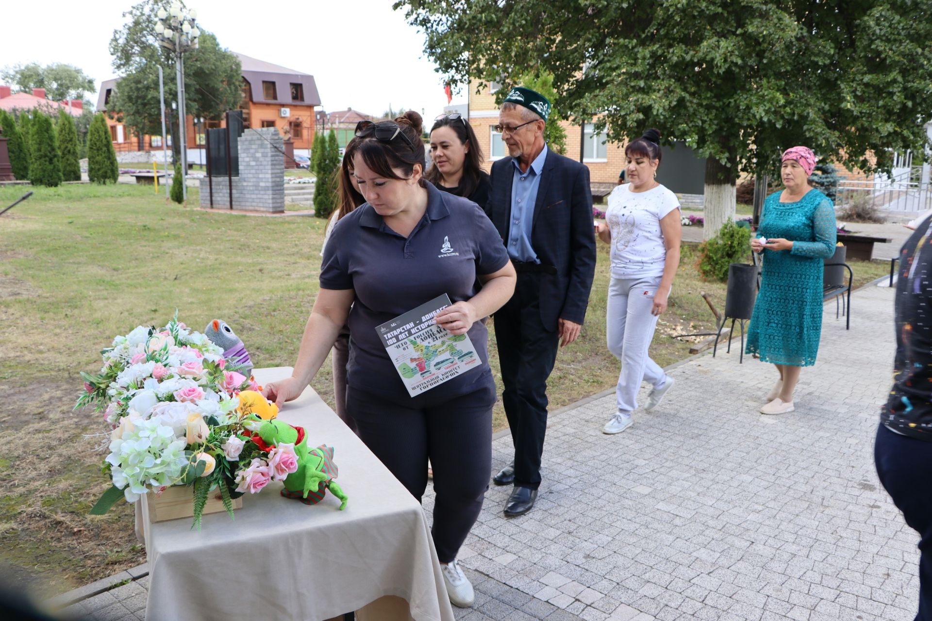 Апаста Донбасстагы сугышта һәлак булган балаларны искә алдылар