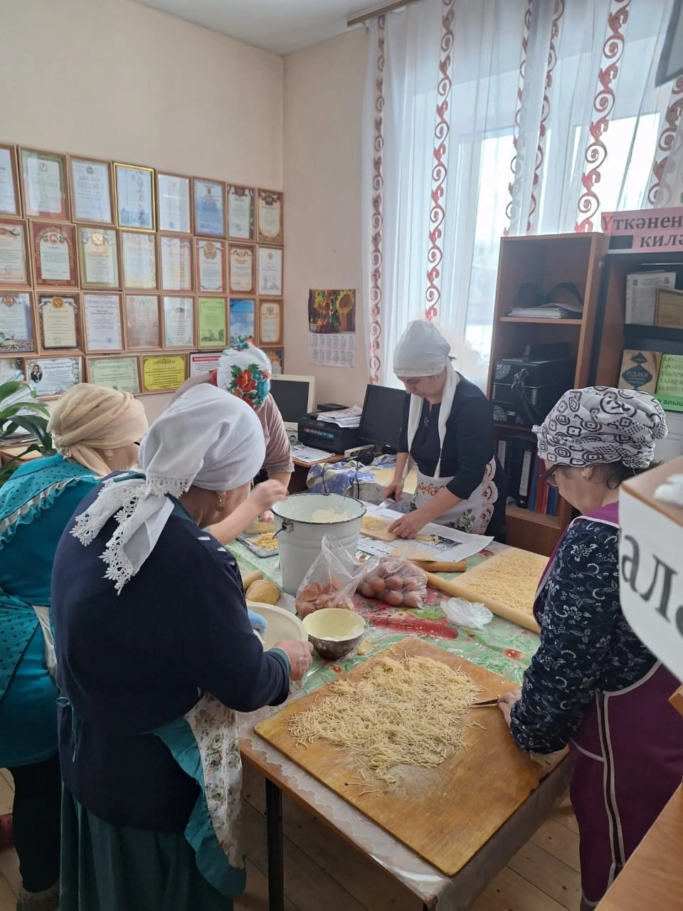 Морзалар авылының китап укучылары “Без бергә” акциясенә кушылды