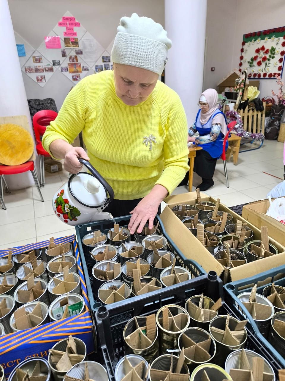 Морзалар авылы халкы “Ярдәм янәшә” акциясенә кушылдылар