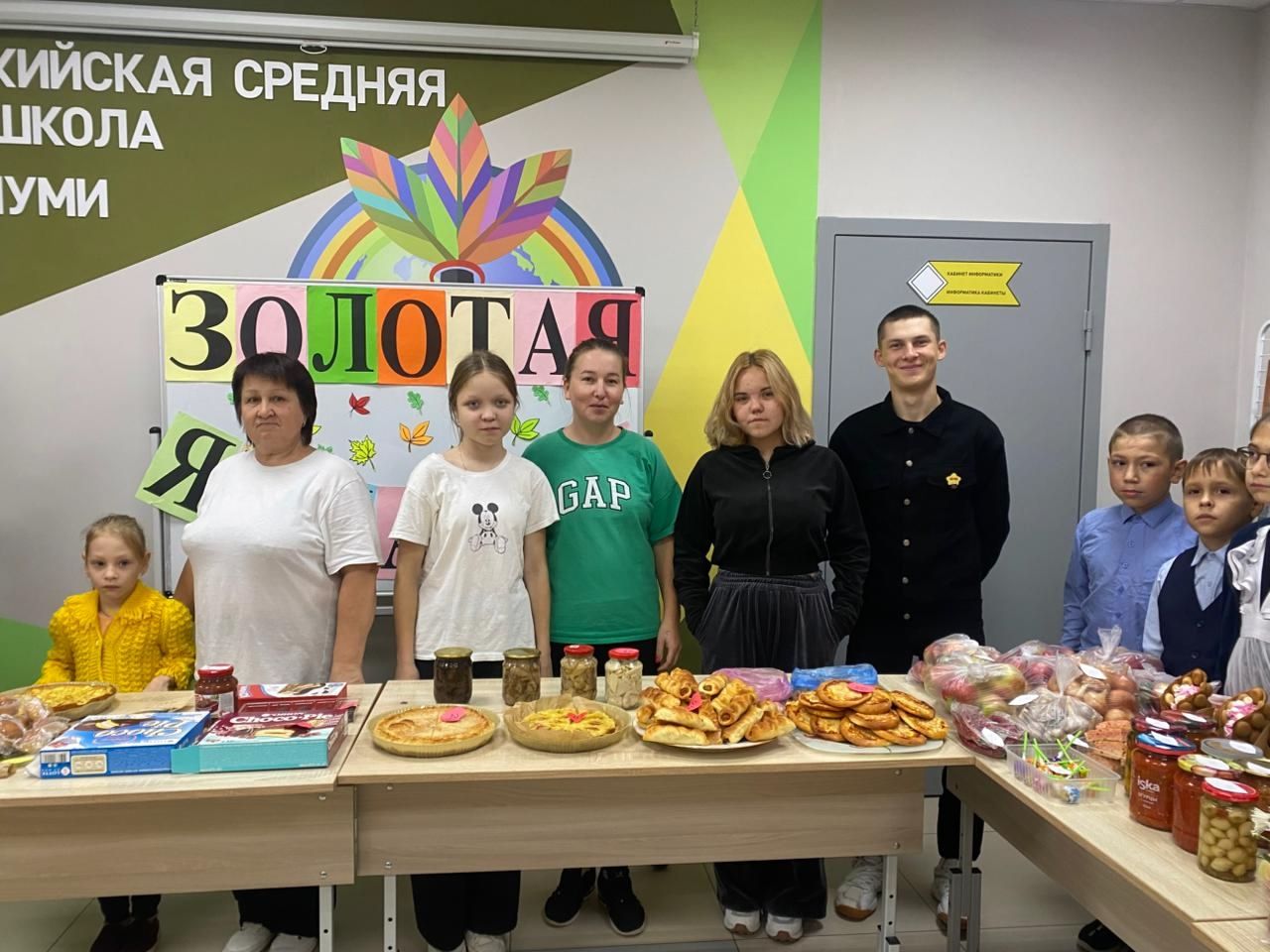 В Табар-Черкийской школе  прошла осенняя ярмарка