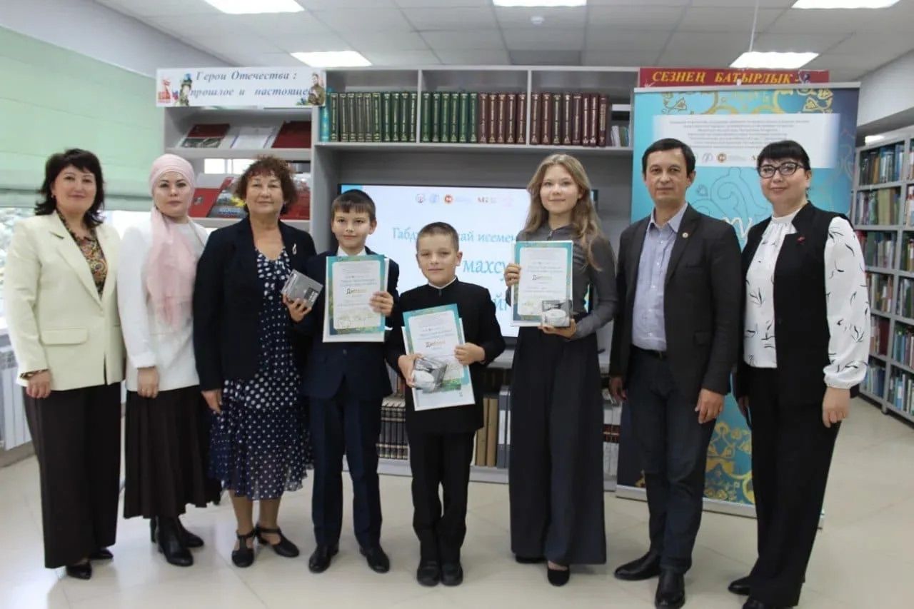 Апас үзәк китапханәсендә Габдулла Тукай исемендәге нәфис сүз бәйгесенең район этабы узды