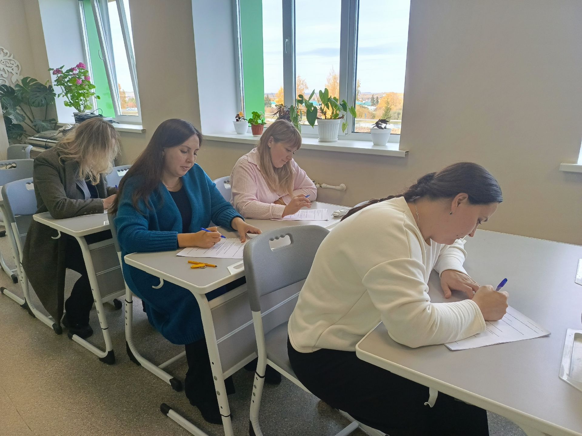 В Апастовском аграрном колледже прошел Всероссийский Аграрный диктант