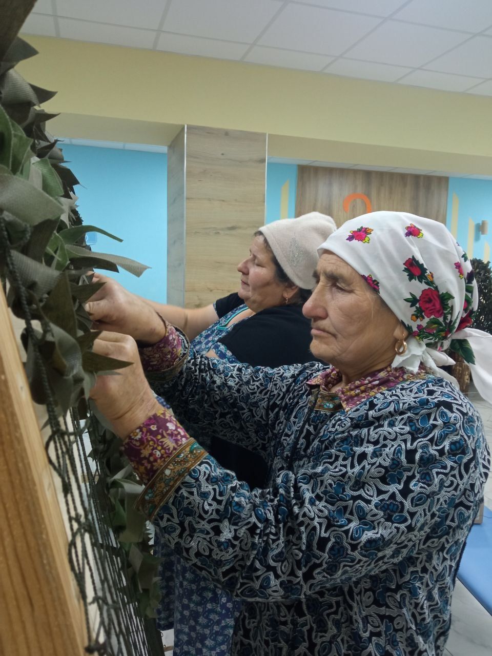 «Сети, что мы плетем, помогут приблизить День Победы»