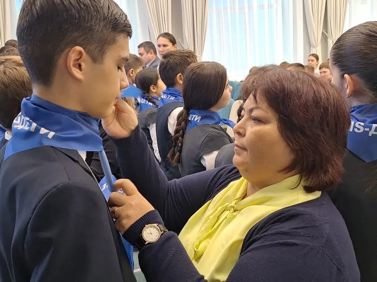 Учащихся Апастовской школы в движение «Самостоятельные дети»