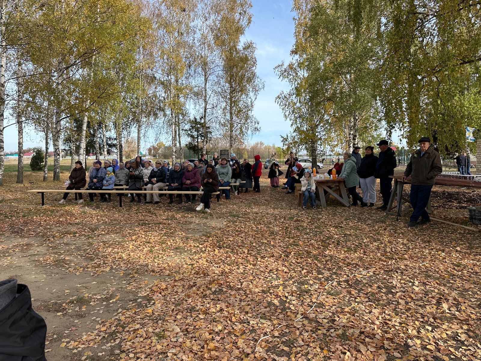 Состоялось открытие парка в селе Бишево
