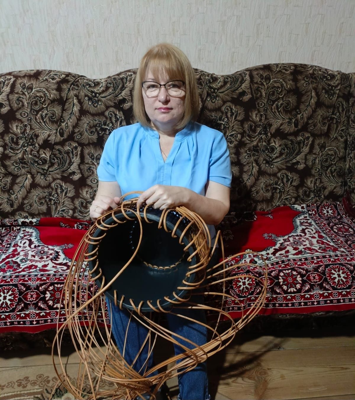 Апас кызы, бүген Күкшем авылында яшәүче Лилия Яруллина: “Кул эшләрем күңелемә ял бирә”