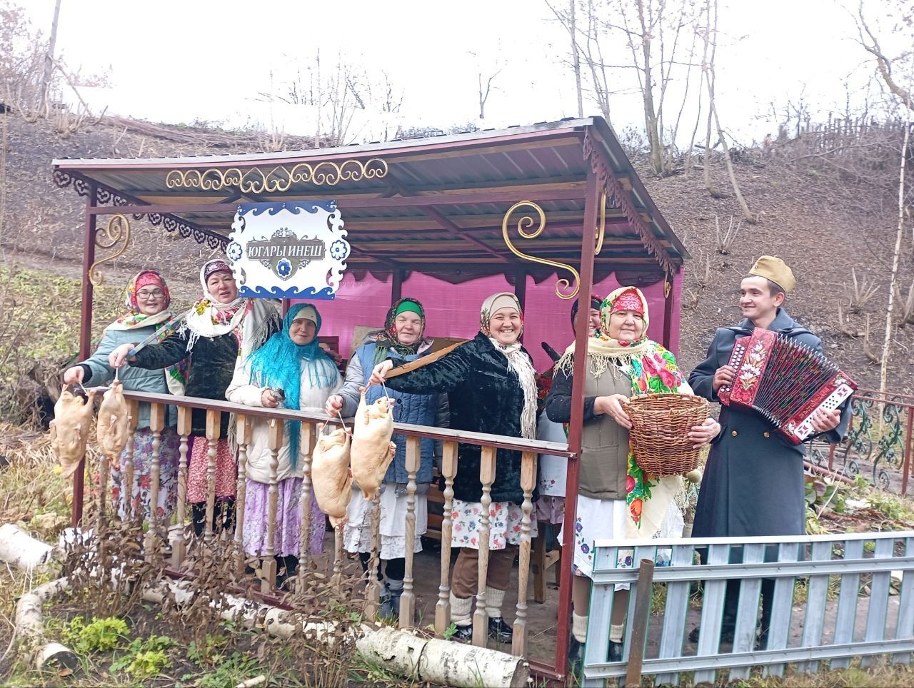Карамасарда каз өмәсе!