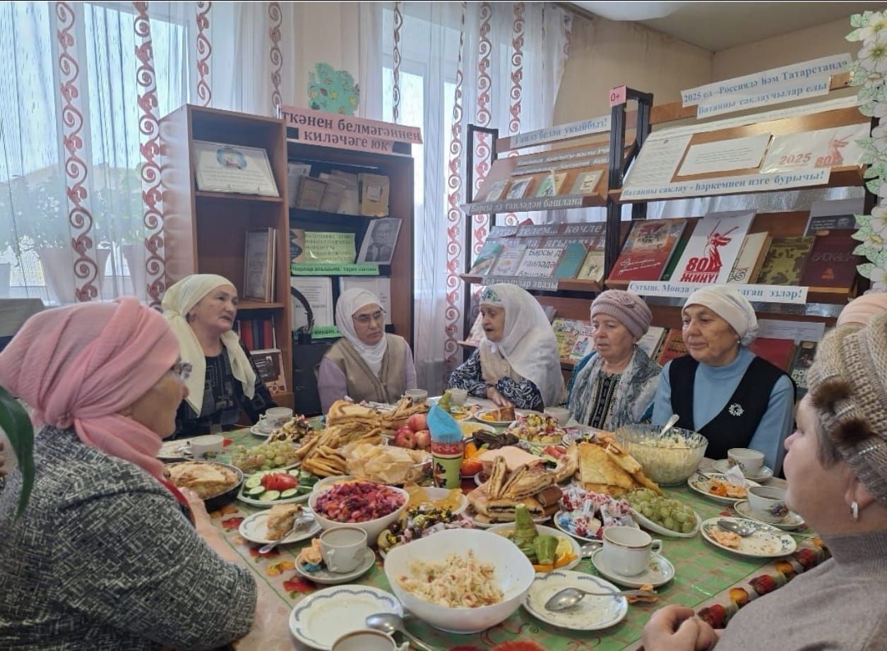 Морзалар китапханәсенә әниләр килде