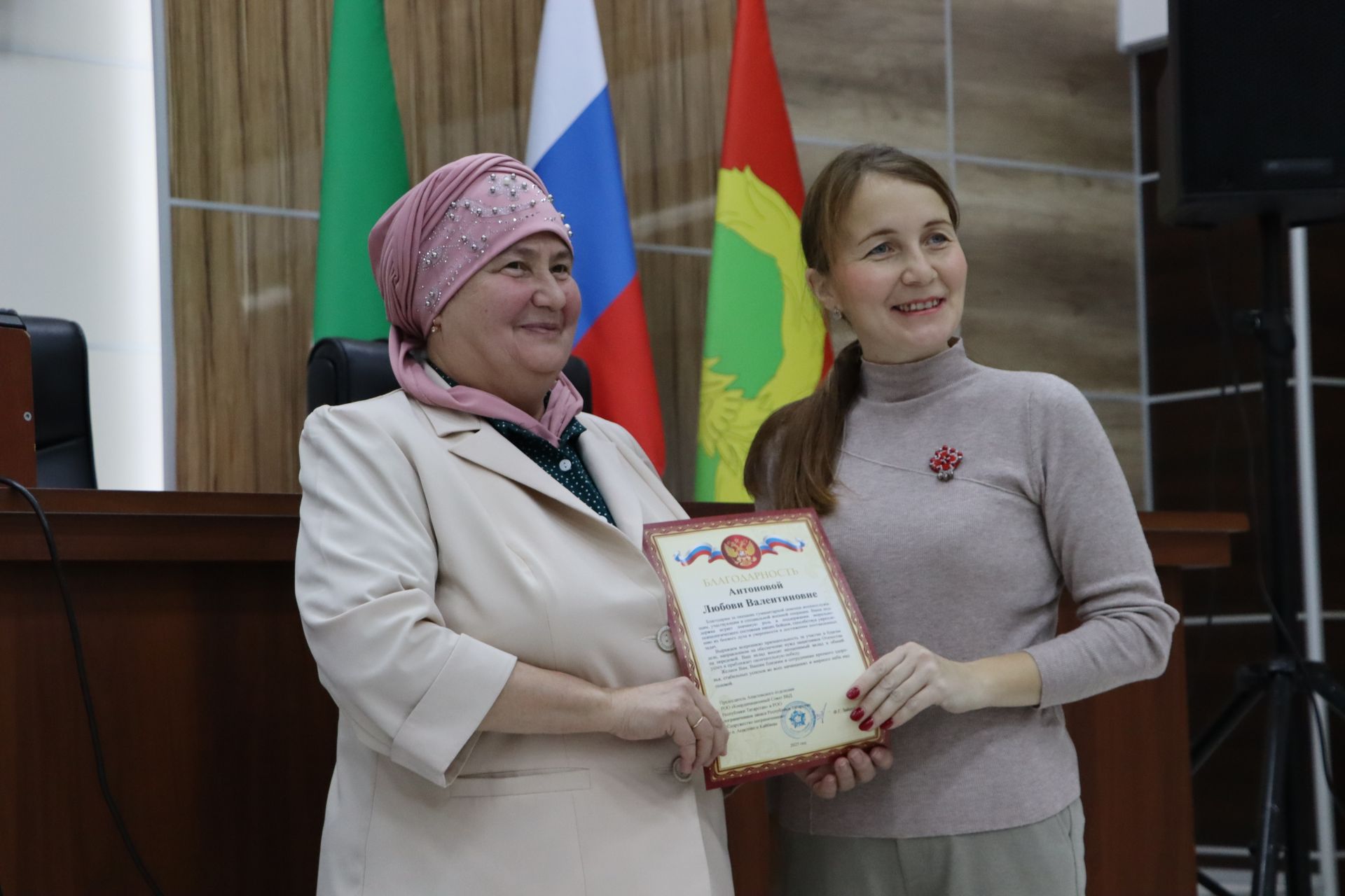 Районда волонтерларны хөрмәтләделәр