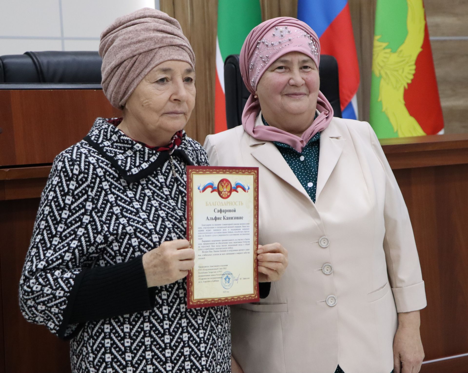 Районда волонтерларны хөрмәтләделәр