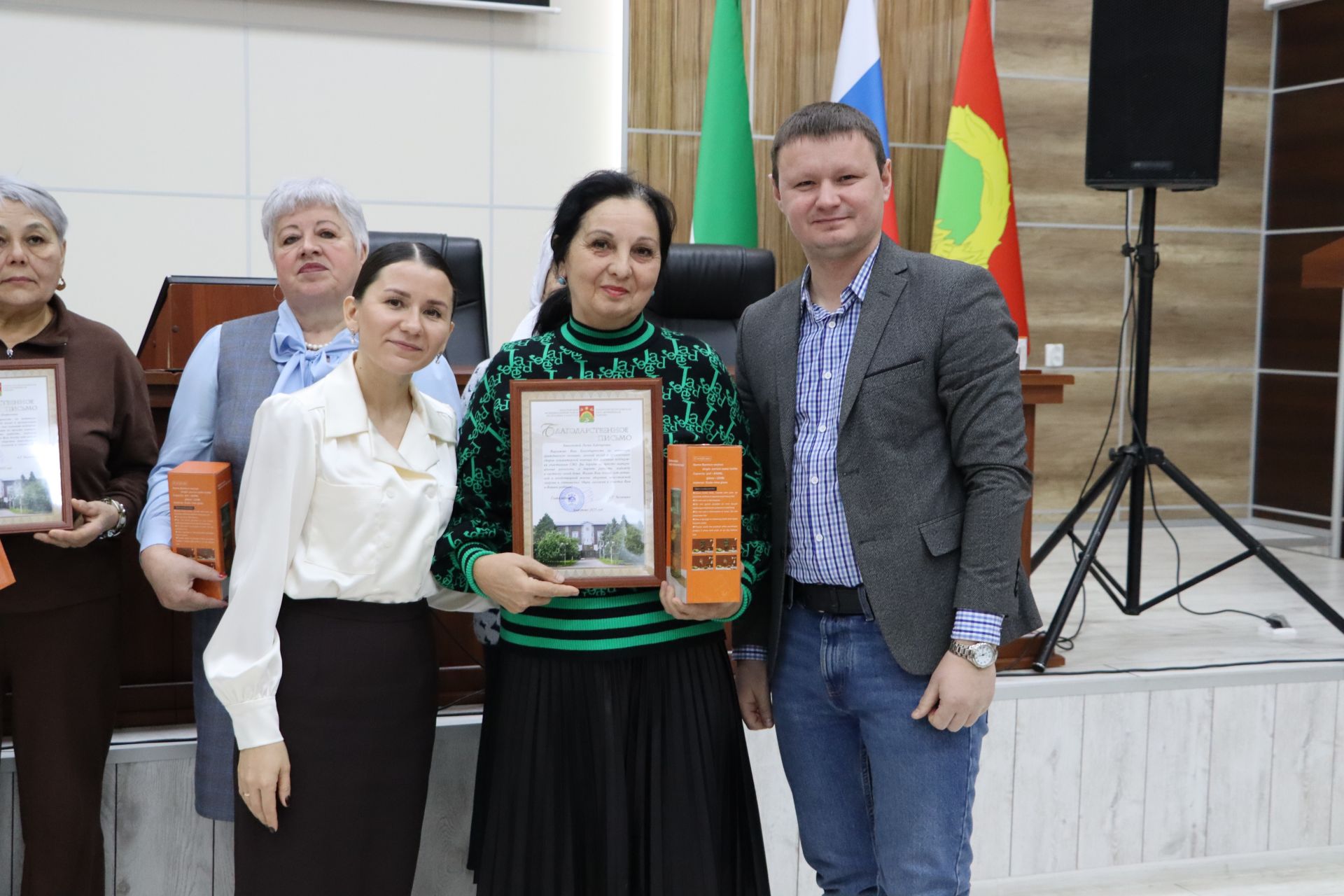 Районда волонтерларны хөрмәтләделәр