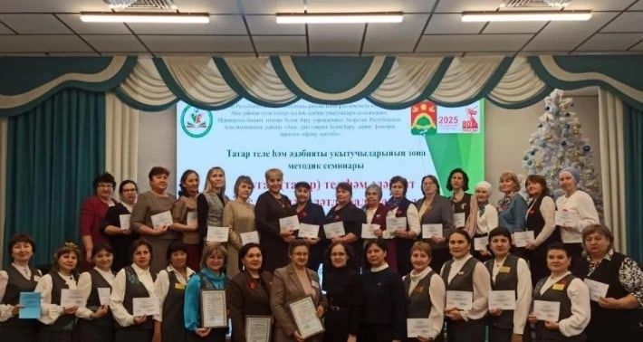 Апас урта мәктәбендә туган (татар) тел һәм әдәбияты укытучылары өчен районара методик семинар үтте