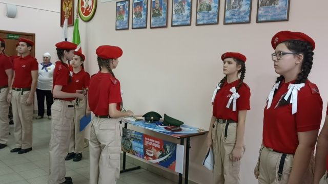 Торжественное открытие «Стены Памяти» и «Парты Героя»