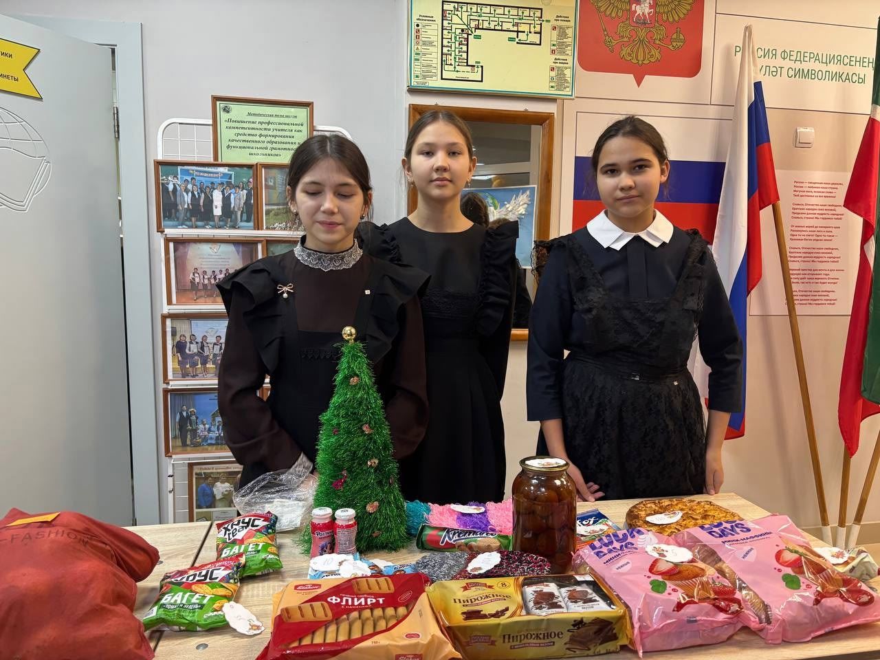 🙏 Благотворительная ярмарка добра в Табар-Черкийской школе!