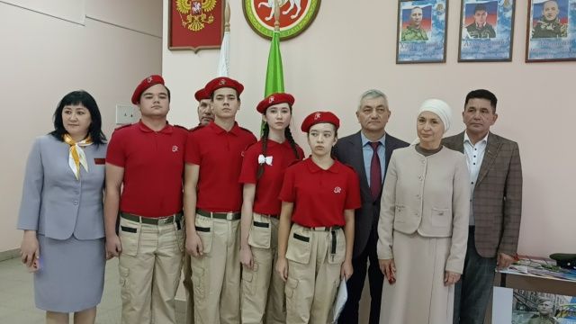 Торжественное открытие «Стены Памяти» и «Парты Героя»