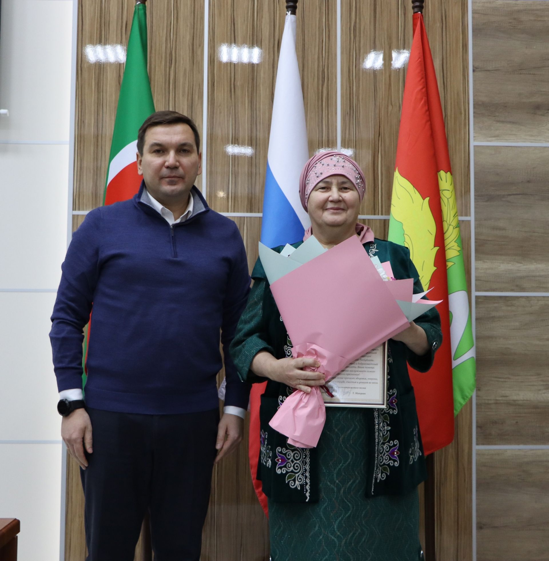 Апаслылар  махсус хәрби операция зонасыннан Рәхмәт хаты алдылар