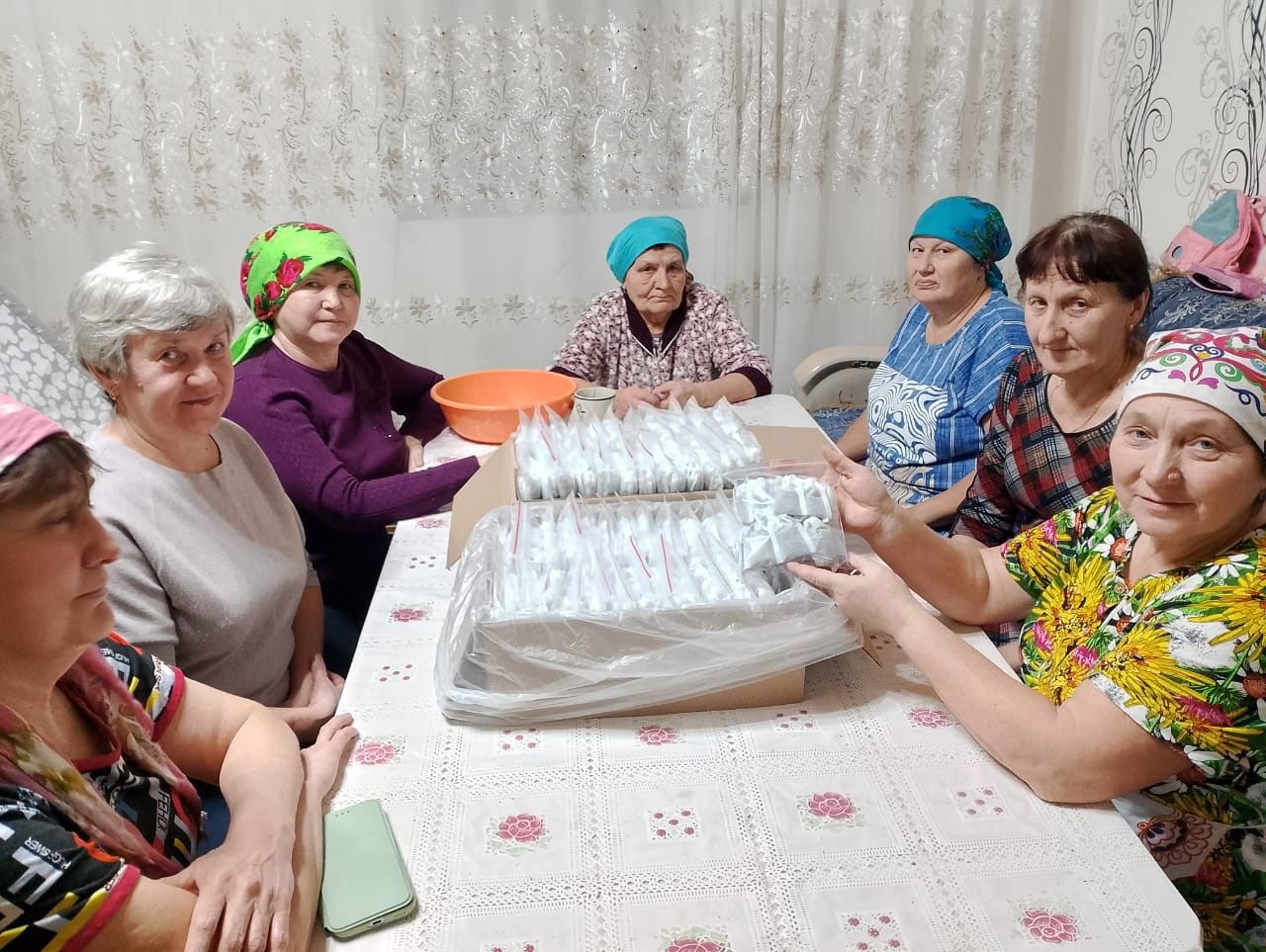 Чирмешән авылы халкы “Ярдәм янәшә” акциясенә кушылды