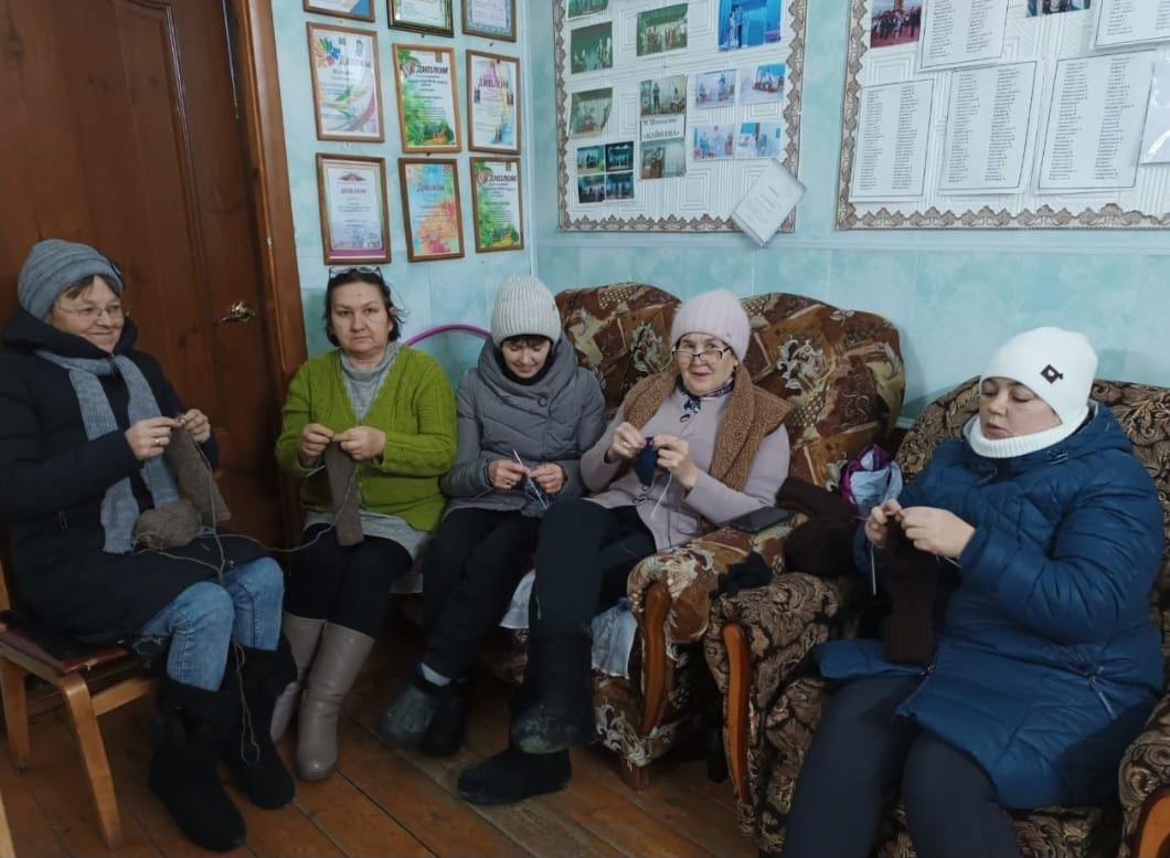 Борнаш авылы волонтерлары изге эштә