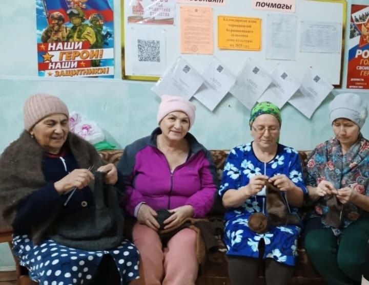 Борнаш авылы волонтерлары изге эштә