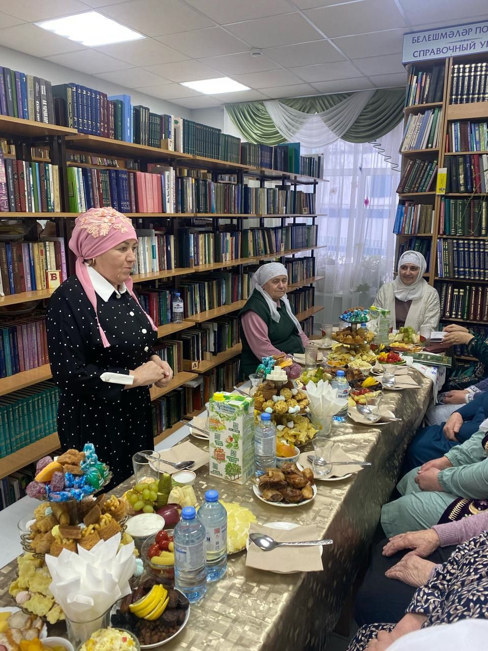 Кече Болгаер китапханәсендә ифтар мәҗлесе үтте