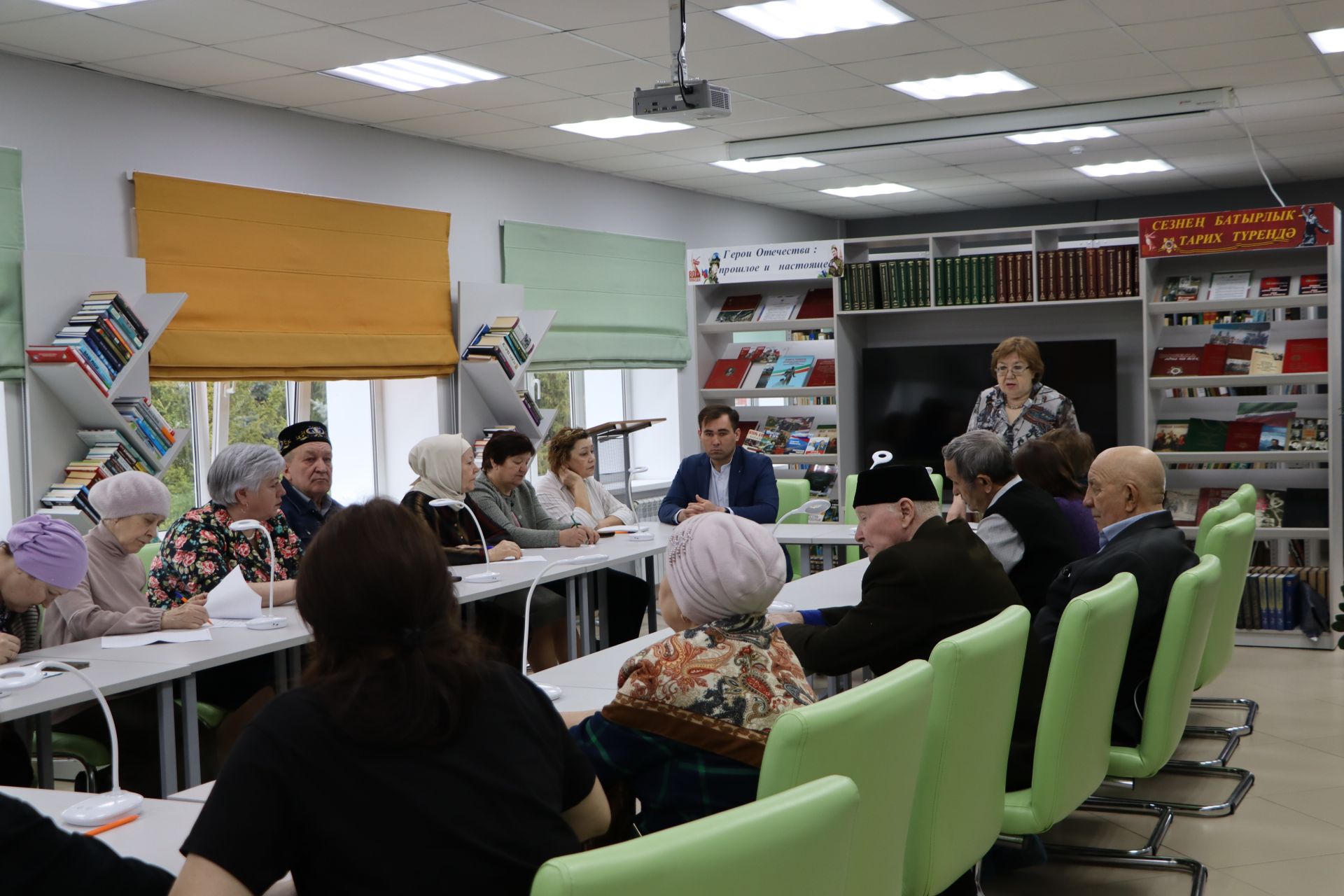 В Апастово прошло расширенное заседание районного Совета ветеранов