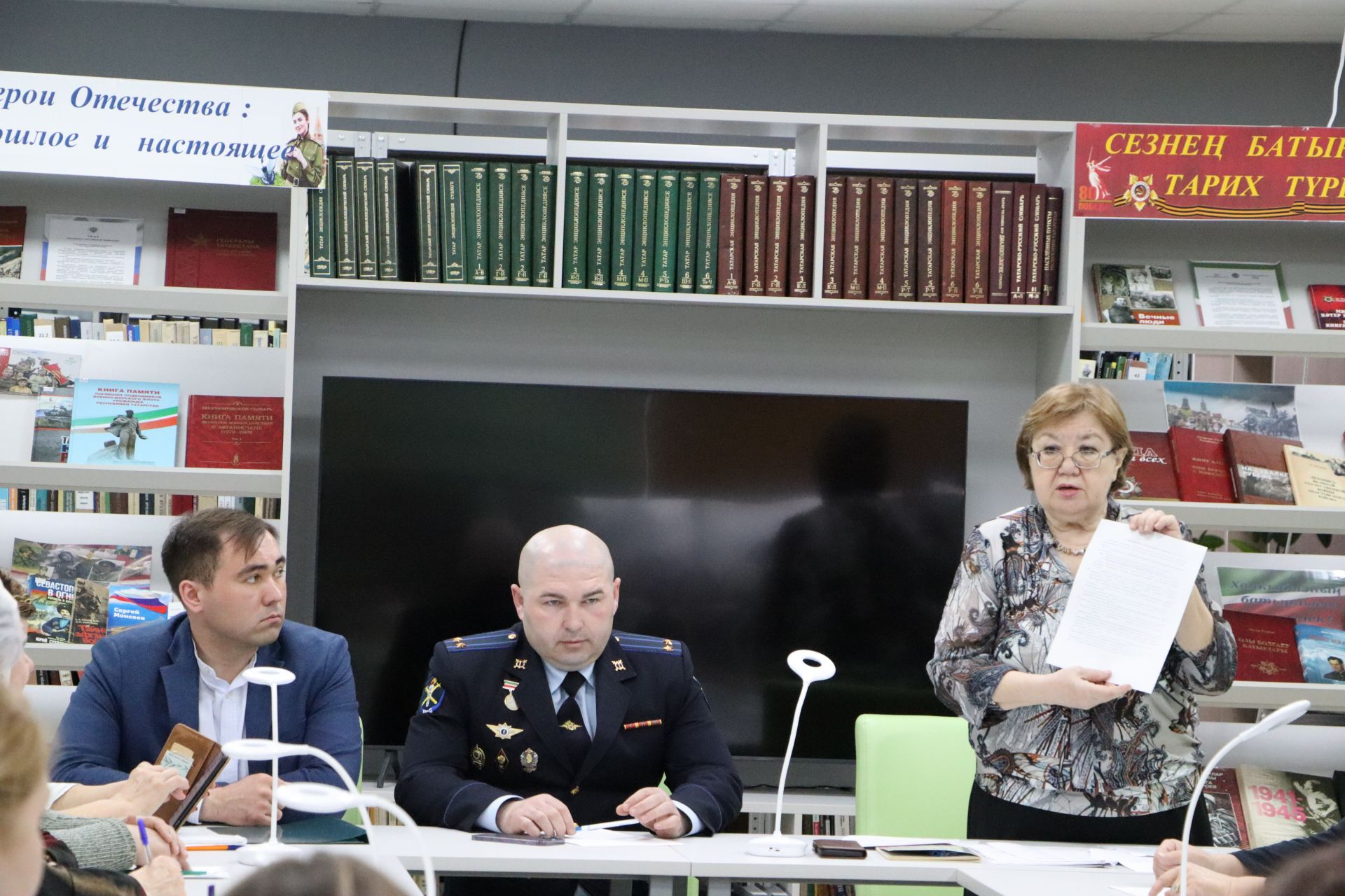 В Апастово прошло расширенное заседание районного Совета ветеранов